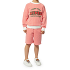 Gestreifte Baumwoll-Bermudas KENZO KIDS 
                    JUNGE