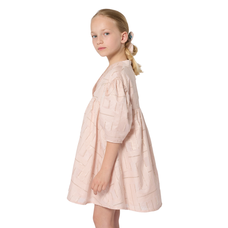 KLEID + HAARGUMMI KENZO KIDS 
                        M&Auml;DCHEN