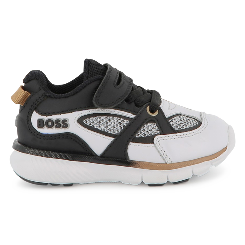 Sneaker mit elastischen Schn&uuml;rsenkeln BOSS 
                        JUNGE