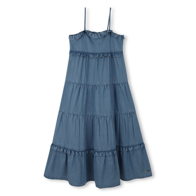 LANGES KLEID MIT TR&Auml;GERN MICHAEL KORS M&Auml;DCHEN