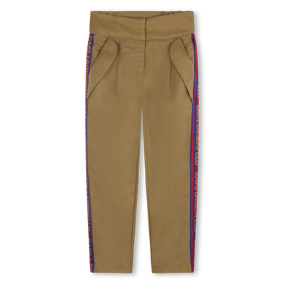Hose mit Streifen-Besatz KARL LAGERFELD KIDS M&Auml;DCHEN