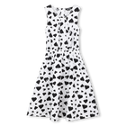 Baumwollkleid mit Print DKNY 
                    M&Auml;DCHEN