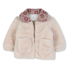 Flauschiger Fleece-Mantel CHLOE 
                    M&Auml;DCHEN