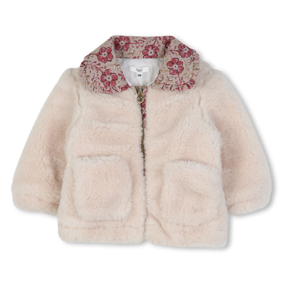 Flauschiger Fleece-Mantel CHLOE M&Auml;DCHEN