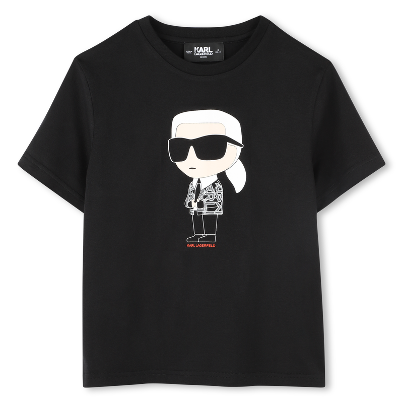 Kurzarm-T-Shirt KARL LAGERFELD KIDS 
                        JUNGE