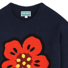 Strickkleid mit Jacquard KENZO KIDS 
                    M&Auml;DCHEN
