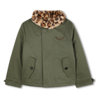 Jacke aus Twill mit Pattentaschen ZADIG VOLTAIRE 
                    M&Auml;DCHEN