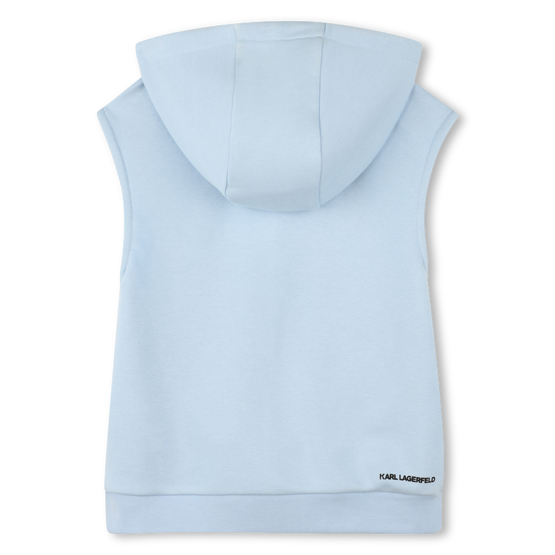 &Auml;rmelloses Kapuzenshirt KARL LAGERFELD KIDS 
                        JUNGE