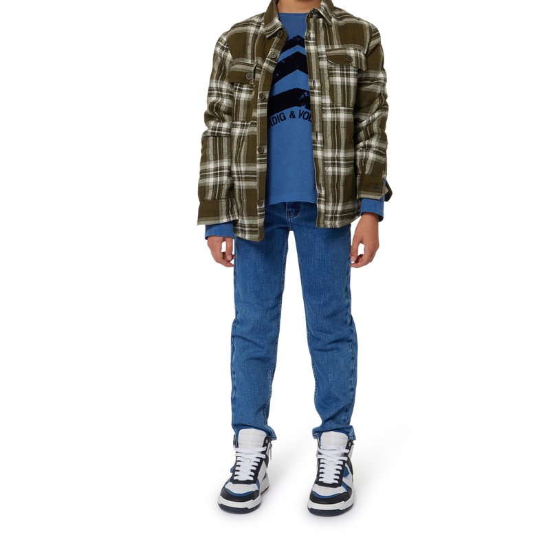 Verstellbare Straight Jeans ZADIG & VOLTAIRE 
                        JUNGE