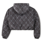 Kurze Wende-Winterjacke HUGO 
                    M&Auml;DCHEN