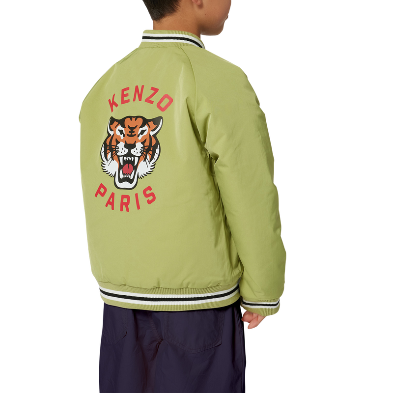 Einfarbige Baumwoll-Bermudas KENZO KIDS 
                        JUNGE