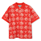 Bedrucktes Piqu&eacute;-Polohemd KENZO KIDS 
                    JUNGE
