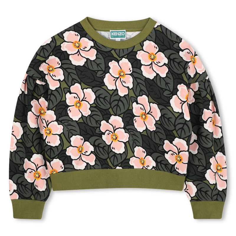 Sweatshirt aus Fleece KENZO KIDS 
                        M&Auml;DCHEN