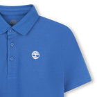 Einfarbiges Poloshirt mit Logo TIMBERLAND 
                    JUNGE