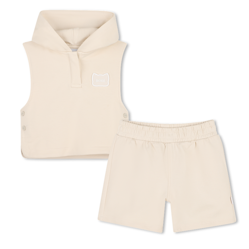 T-SHIRT + SWEATSHIRT + SHORTS SET BOSS 
                        JUNGE