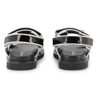 RIEMCHEN-SANDALEN KARL LAGERFELD KIDS M&Auml;DCHEN