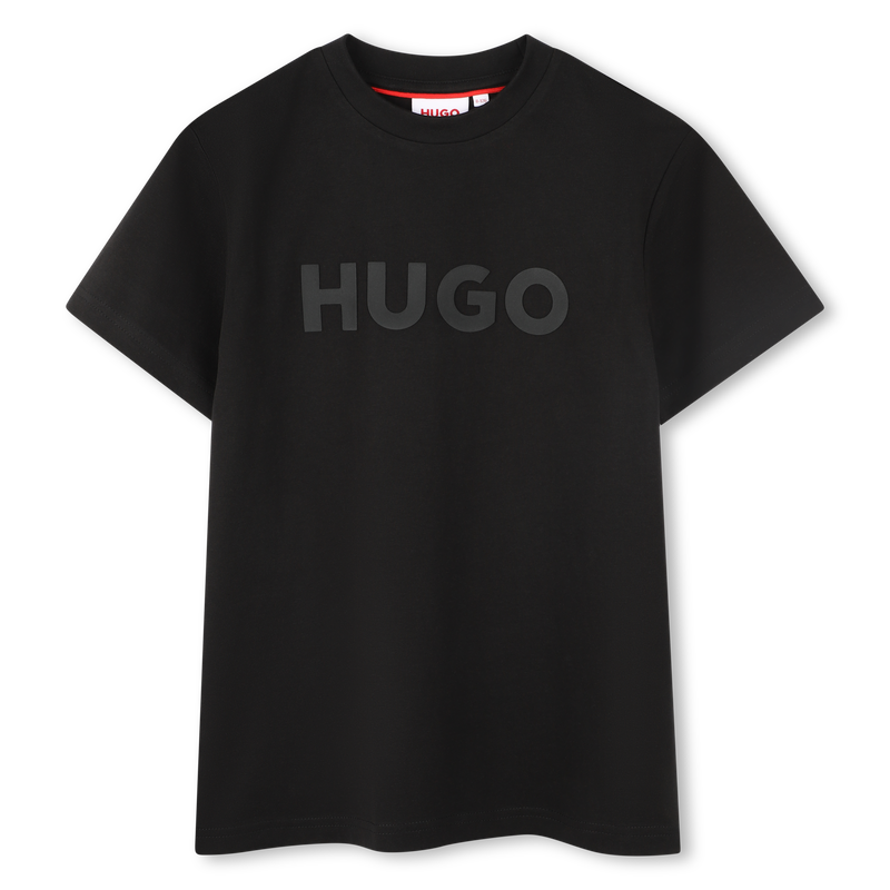 Kurzarm-T-Shirt aus Baumwolle HUGO 
                        JUNGE