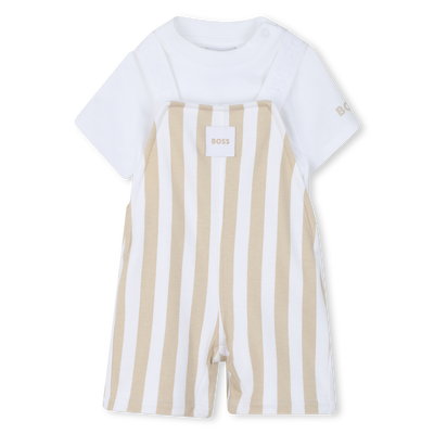 OVERALL + T-SHIRT-SET BOSS JUNGE