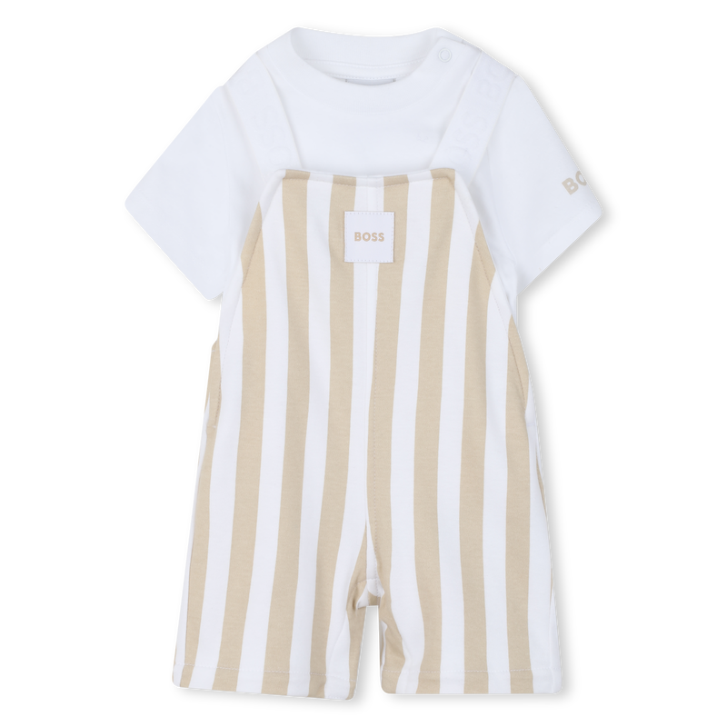 OVERALL + T-SHIRT-SET BOSS 
                        JUNGE