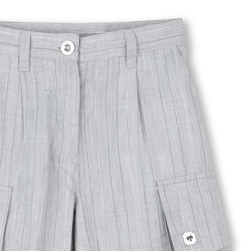Lange Shorts mit Streifen DKNY 
                        M&Auml;DCHEN