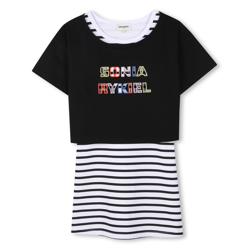 2-in-1 Baumwollkleid SONIA RYKIEL 
                        M&Auml;DCHEN