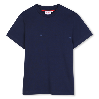 T-Shirt mit kurzen &Auml;rmeln HUGO JUNGE