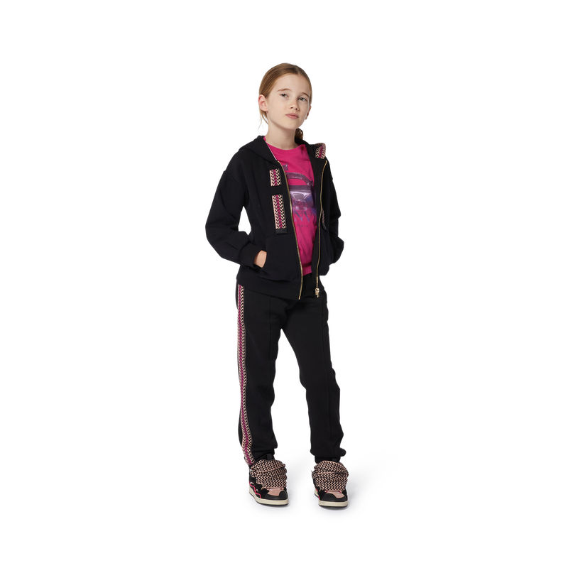 Sweatjacke mit Flechtdetails LANVIN 
                        M&Auml;DCHEN