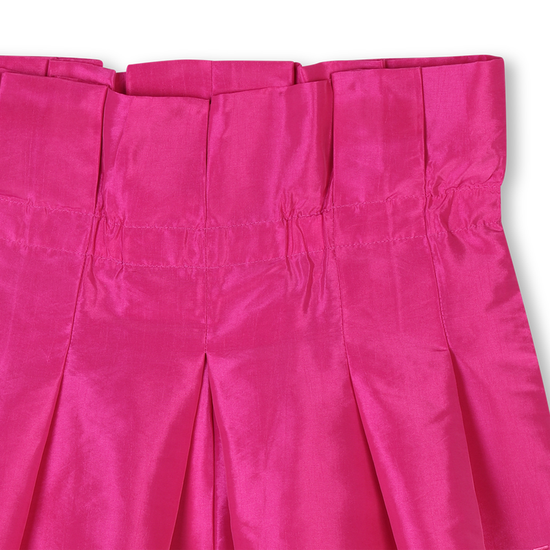 Elegante Shorts aus Seidentaft KARL LAGERFELD KIDS 
                        M&Auml;DCHEN