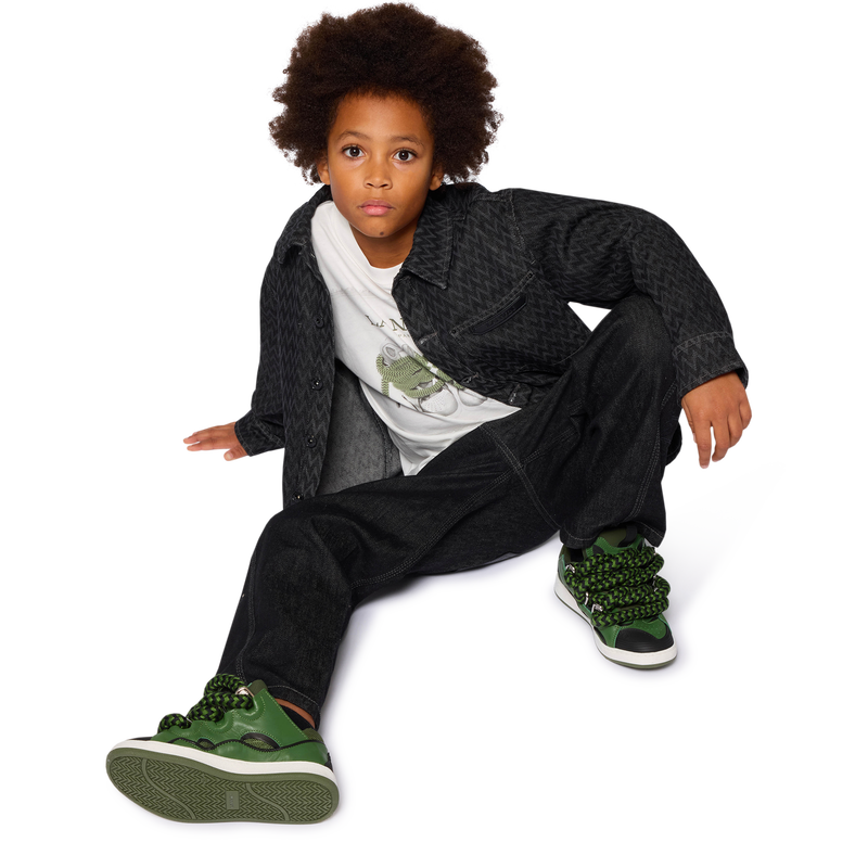 Sneakers mit Schn&uuml;rung LANVIN 
                        JUNGE