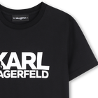 Kurz&auml;rmeliges t-shirt KARL LAGERFELD KIDS 
                    JUNGE