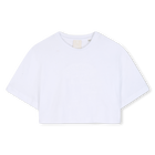 T-Shirt mit kurzen &Auml;rmeln, WEISS, hi-res