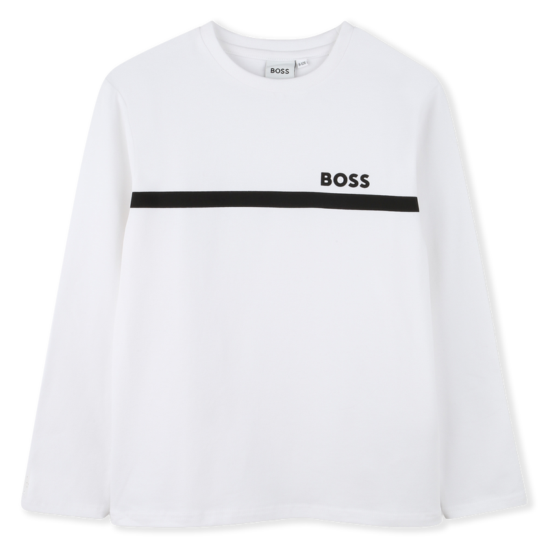 Lang&auml;rmeliges t-shirt BOSS 
                        JUNGE