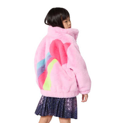 Flauschiger Fleece-Mantel BILLIEBLUSH M&Auml;DCHEN