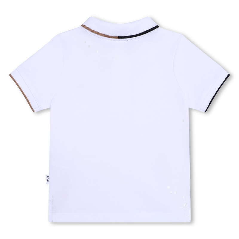 Baumwoll-Polo mit Streifen BOSS 
                        JUNGE