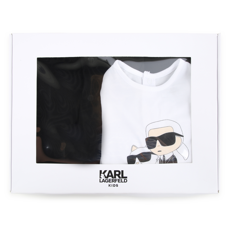 Sportliches Set KARL LAGERFELD KIDS 
                        M&Auml;DCHEN