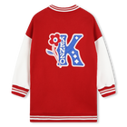 Sweatkleid mit Stickereien KENZO KIDS 
                    M&Auml;DCHEN