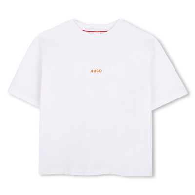 T-Shirt mit kurzen &Auml;rmeln HUGO JUNGE