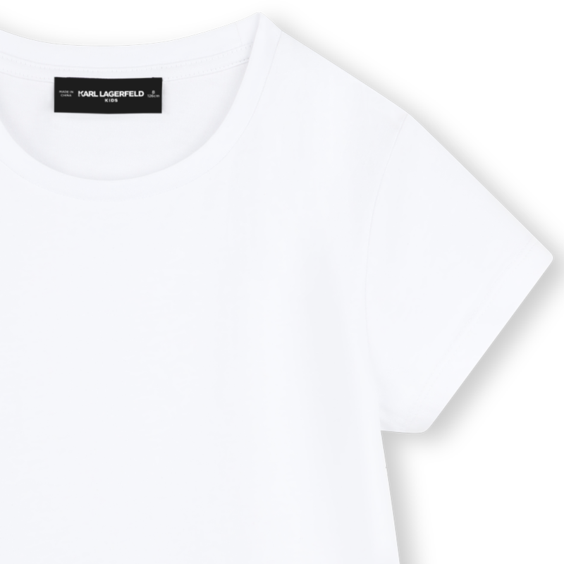 Kurz&auml;rmeliges Kleid KARL LAGERFELD KIDS 
                        M&Auml;DCHEN