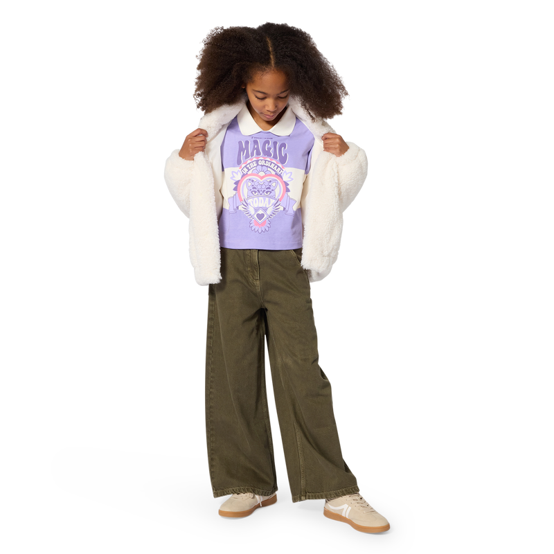Flauschige Fleecejacke BILLIEBLUSH 
                        M&Auml;DCHEN
