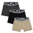 Set mit 3 Baumwoll-Boxershorts BOSS 
                    JUNGE