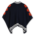 Strickcape KENZO KIDS 
                    M&Auml;DCHEN