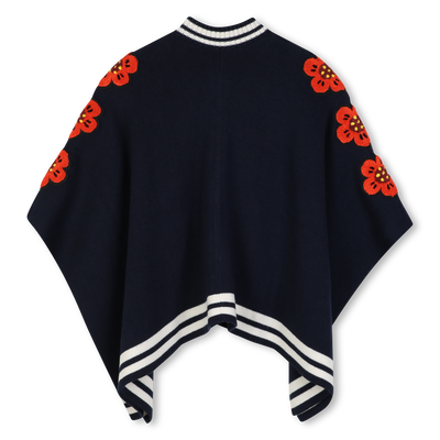 Strickcape KENZO KIDS M&Auml;DCHEN