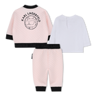 Jogginganzug KARL LAGERFELD KIDS 
                    M&Auml;DCHEN