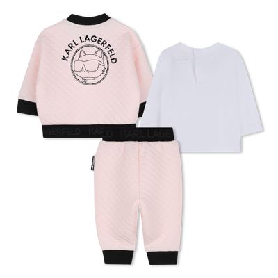 Jogginganzug KARL LAGERFELD KIDS M&Auml;DCHEN