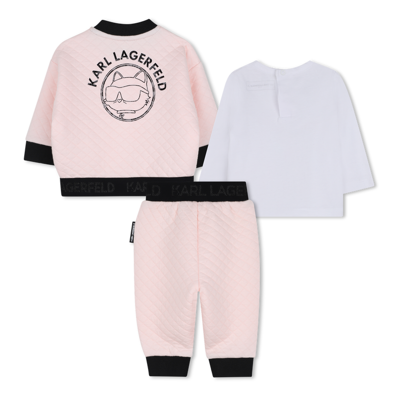 Jogginganzug KARL LAGERFELD KIDS 
                        M&Auml;DCHEN