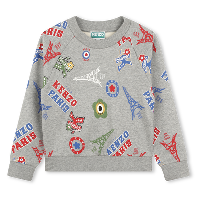 Sweatshirt mit Print KENZO KIDS JUNGE