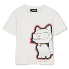 Kurz&auml;rmeliges T-Shirt KARL LAGERFELD KIDS 
                    M&Auml;DCHEN
