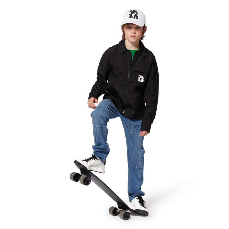 Ledersneaker mit Schnürung DKNY 
                        UNISEX