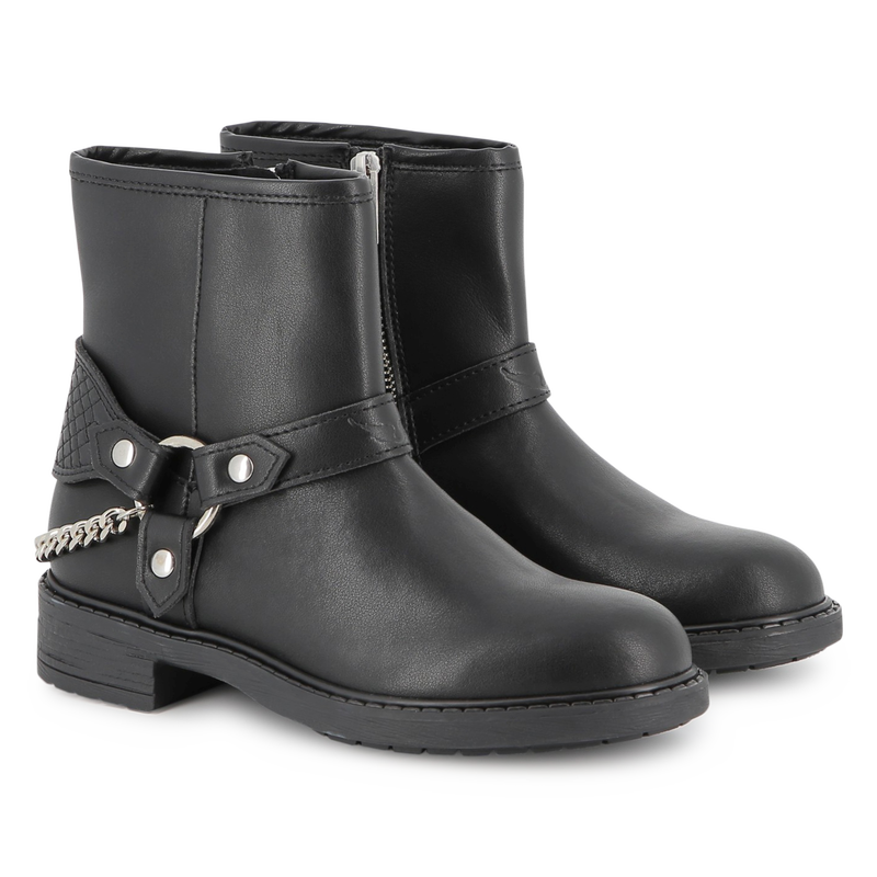 Bikerstiefel aus Rindsleder ZADIG & VOLTAIRE 
                        M&Auml;DCHEN