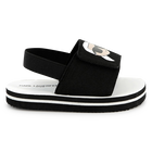 Leichte Sandalen mit Klett KARL LAGERFELD KIDS 
                    UNISEX